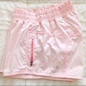Rare Pink Lululemon Tracker Short size 8